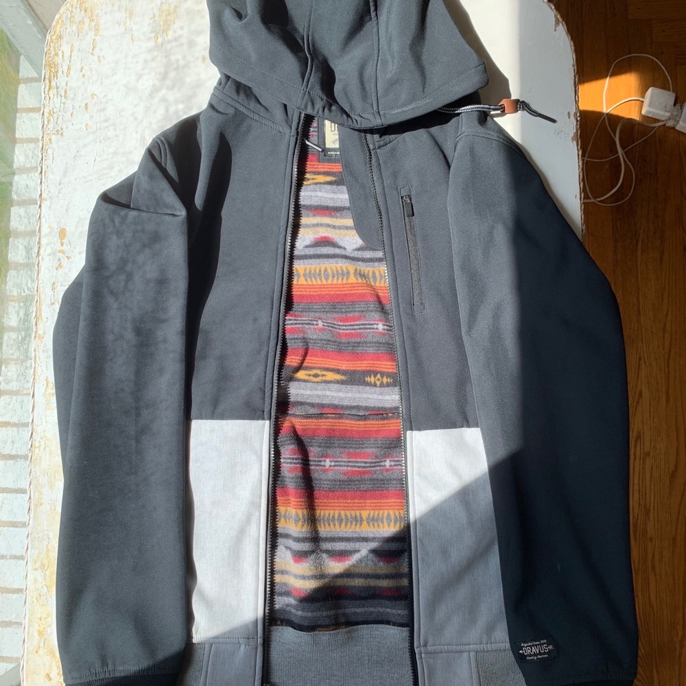 Dravus Fleece Lined ZIP Up Jacket